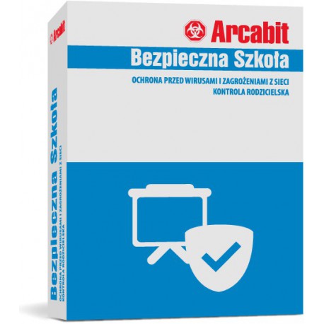 ArcaBit Bezpieczna Szkoła na 100 PC + na serwery - licencja na 2 LATA cena PL